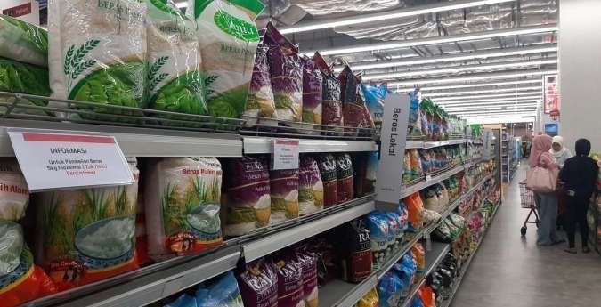 Stok Beras Premium Kembali Normal di Medan, Pembatasan Pembelian Dicabut