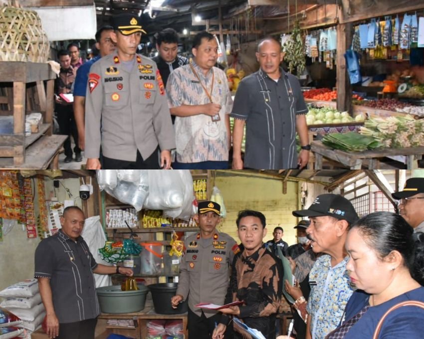 Gelar Sidak Pasar, Polres Tapteng Temukan Produk Tanpa Label Kedaluwarsa