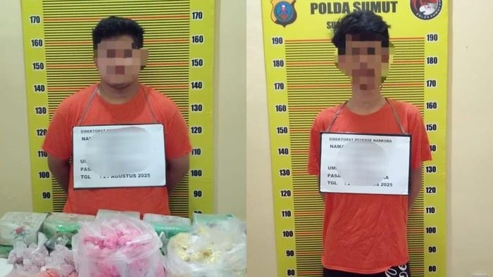 Polda Sumut Gerebek Apartemen di Medan, Sita 10 Kg Sabu dan 24 Ribu Ekstasi