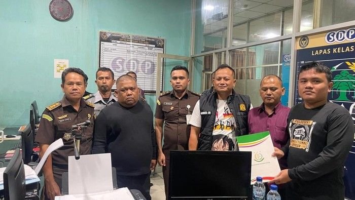 Ajukan PK Tak Halangi Eksekusi, Samsul Tarigan Dieksekusi ke Lapas Medan