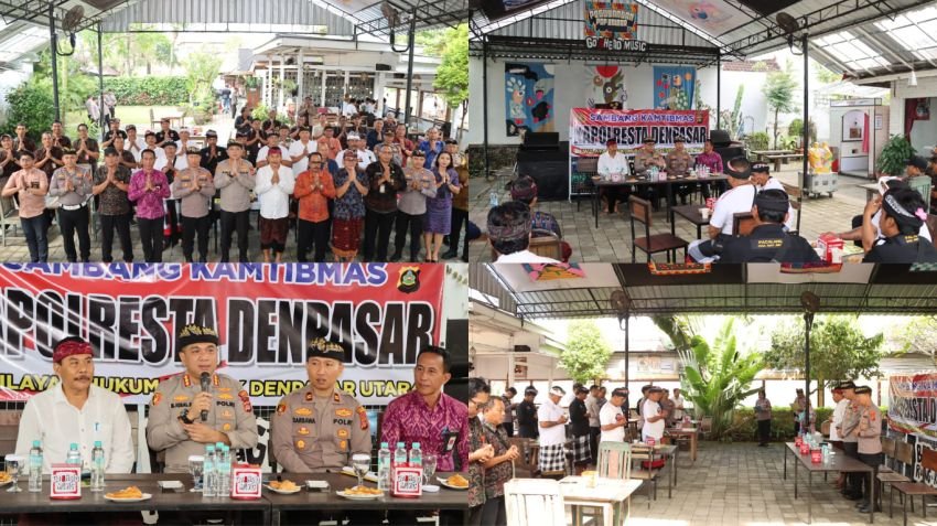 Sambang Kamtibmas: Kapolresta Denpasar Serap Aspirasi Warga dan Ajak Kolaborasi Jaga Keamanan Wilayah