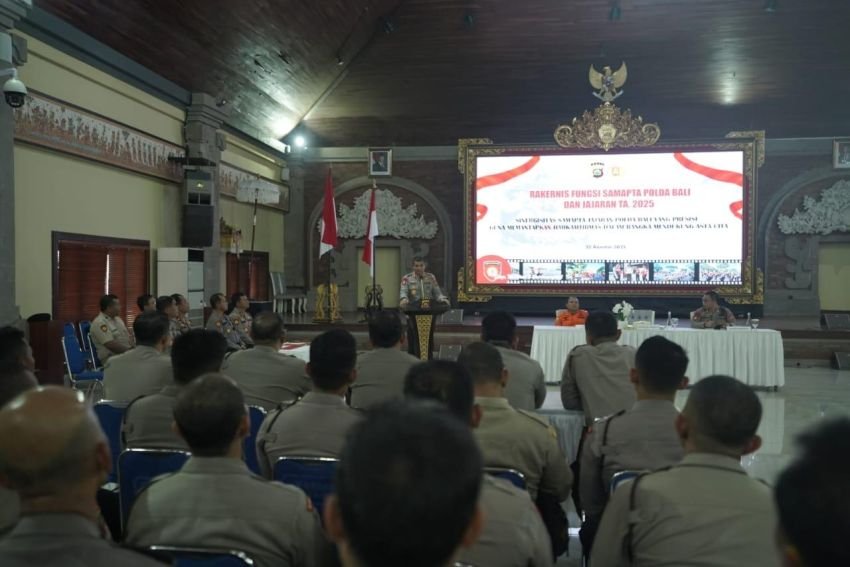 Direktorat Samapta Polda Bali Gelar Rakernis 2025, Fokus pada Sinergitas dan Pelayanan Publik Maksimal
