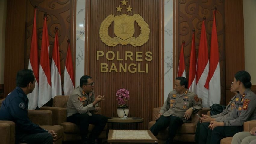 Bidhumas Polda Bali Supervisi ke Polres Bangli, Dorong Peningkatan Kualitas Publikasi Kepolisian