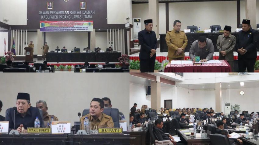 Pemkab Paluta dan DPRD Sepakati RPJMD 2025&ndash;2029 serta Perubahan KUA-PPAS Tahun 2025