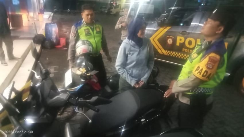 Wujudkan Keamanan dan Ketertiban, Polsek Denpasar Selatan Gelar Patroli KRYD dan Yustisi