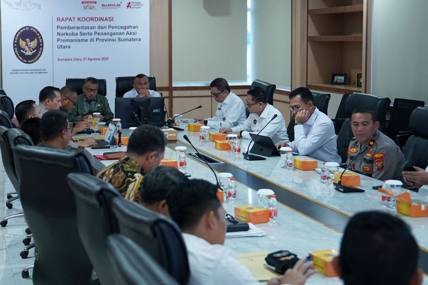 Pemprov Sumut Mantapkan Langkah Berantas Narkoba dan Premanisme