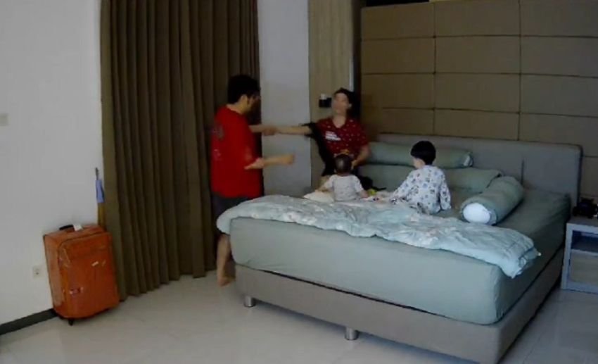 Viral! Rekaman CCTV Ungkap Dugaan KDRT di Surabaya, Istri Diduga Dianiaya Suami Sejak 2023