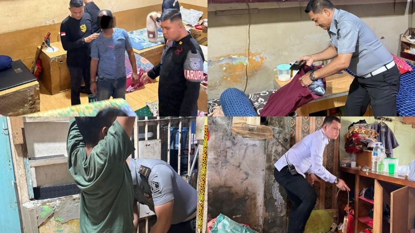 Razia Humanis di Rutan Medan, Petugas Sasar Barang Terlarang dan Penertiban Listrik