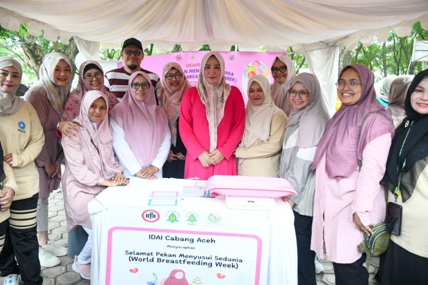 IDAI Aceh Gelar Serangkaian Kegiatan Peringati Pekan Menyusui Sedunia 2025