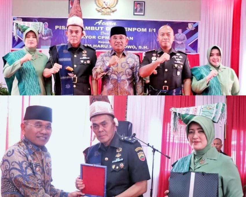 Bupati Simalungun Hadiri Pisah Sambut Dandenpom I/1 Pematangsiantar, Tekankan Pentingnya Kolaborasi dan Semangat Baru