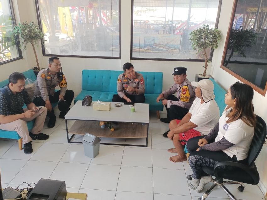 Kapolsek Denpasar Selatan Sambangi Blue Marlin Bali Yacht, Tegaskan Sinergi Jaga Kamtibmas Wisata Bahari