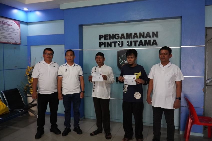 Dua Warga Binaan Rutan Medan Bebas Usai Terima Amnesti Presiden