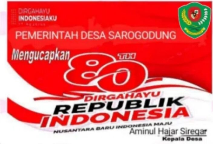 Warga Desa Sarogodung Meriahkan HUT ke-80 RI dengan Semangat Nasionalisme yang Tinggi