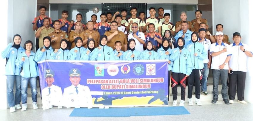 Atlet Voli Simalungun Siap Berlaga di Kejurprov Sumut 2025 dengan Semangat Juara