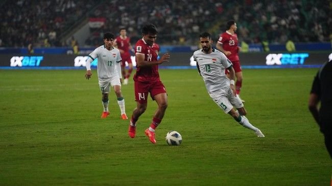 Jadwal Siaran Langsung Timnas Indonesia vs Irak di Kualifikasi Piala Dunia 2026