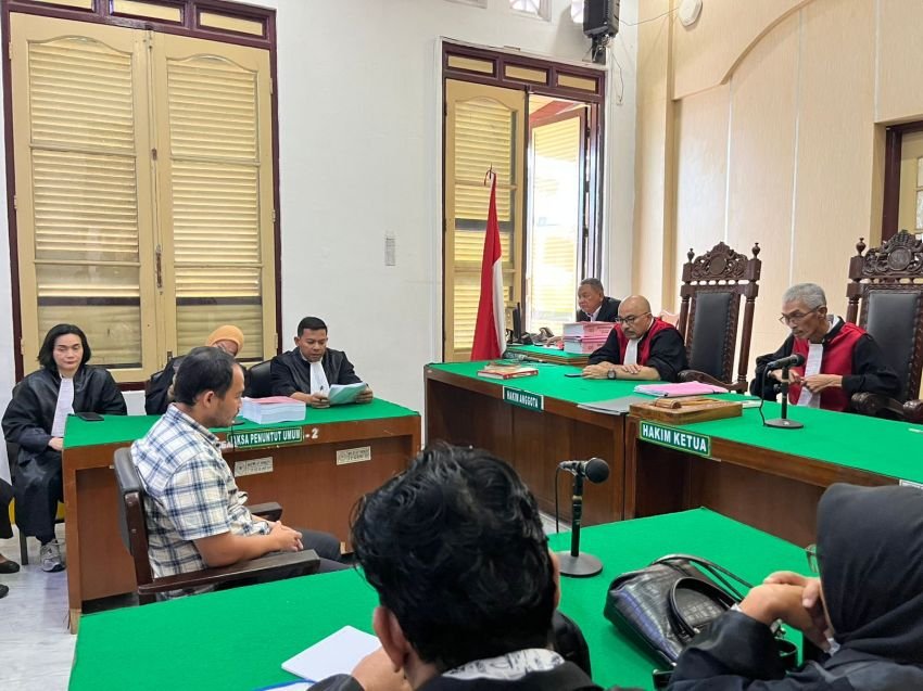 Peras 12 Kepsek di Sumut Rp4,7 Miliar, Oknum Polisi Dituntut 8 Tahun Penjara