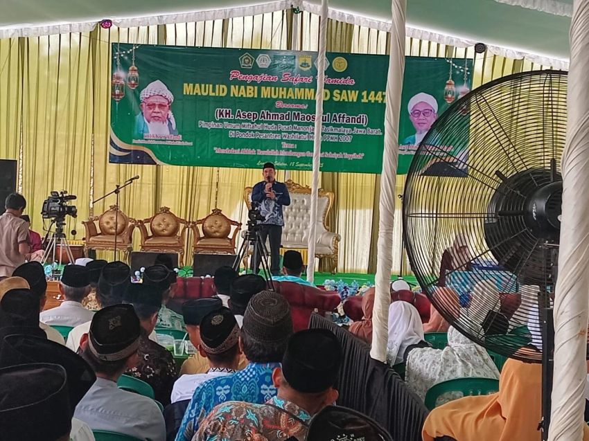 Ponpes Washilatul Huda Gelar Safari HAMIDA dan Maulid Nabi: Bangun Generasi Bersahsiyah Toyyibah