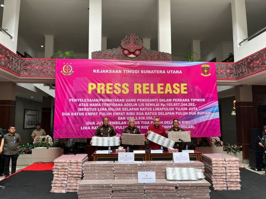 Adelin Lis Resmi Bebas dari Lapas Tanjung Gusta Usai Bayar Uang Pengganti Lebih dari Rp150 Miliar