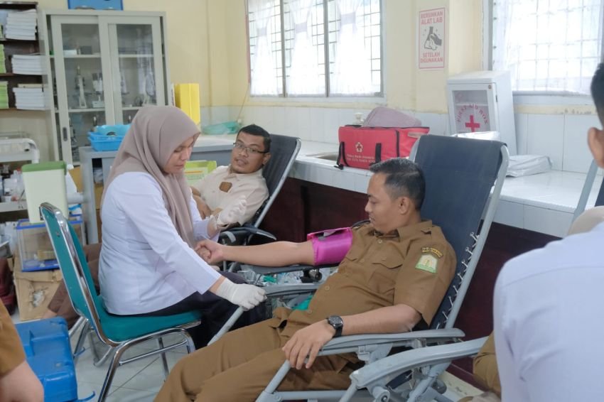 Sambut Hardikda ke-66, SMAN 7 Banda Aceh Tumbuhkan Kepedulian Lewat Donor Darah