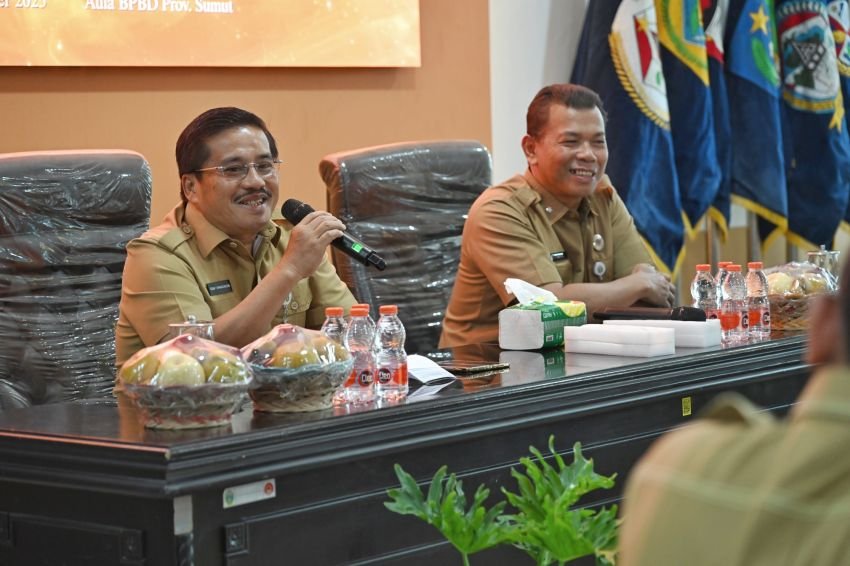 Sekdaprov Sumut Minta BPBD Selalu Sigap Hadapi Bencana Alam dan Sosial