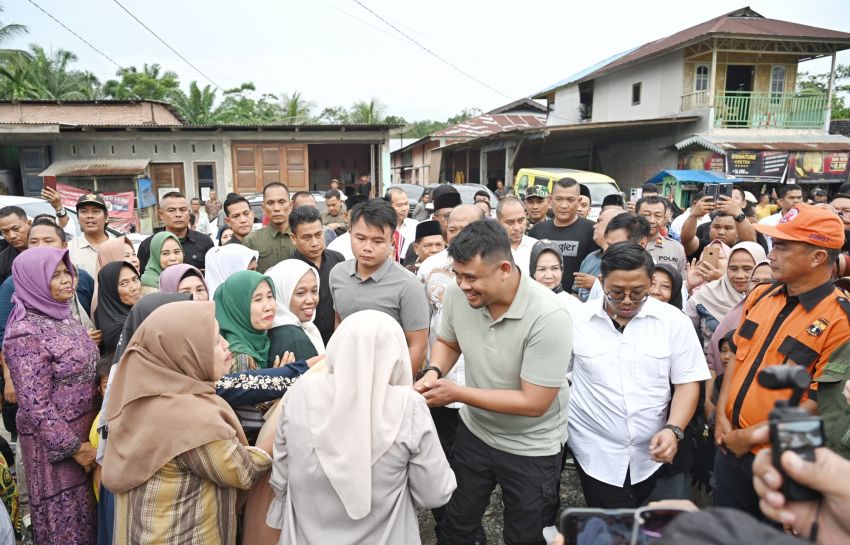 Bobby Nasution Jawab Keluhan Warga Bahorok dengan Perbaikan Jalan