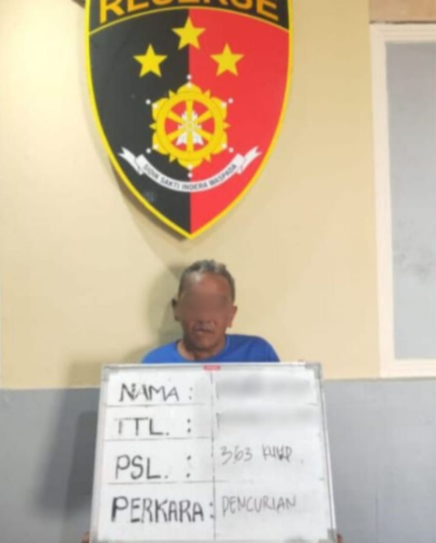 Polsek Dentim Ungkap Pencurian HP, Pelaku Langsung Ditangkap