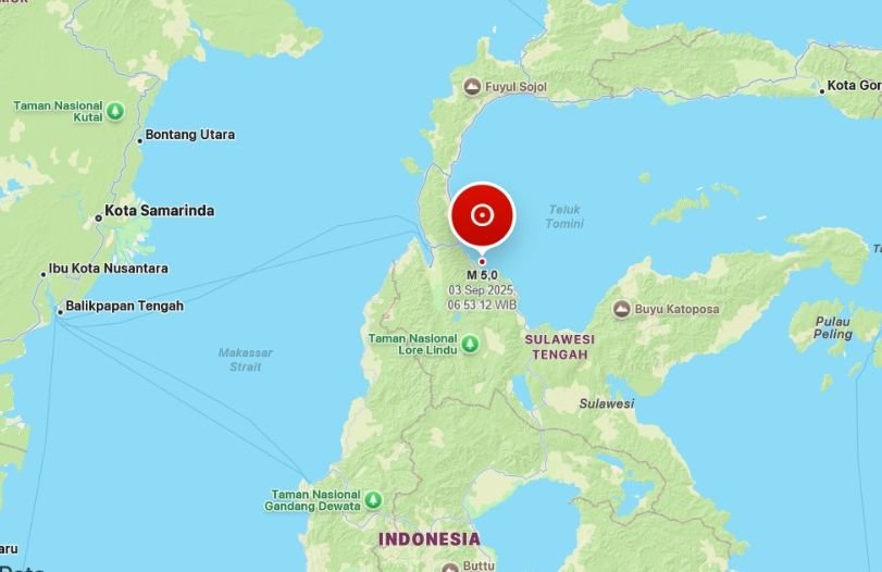 Parigi Moutong Diguncang 51 Kali Gempa: Satu Sekolah Rusak, Tak Ada Korban Jiwa