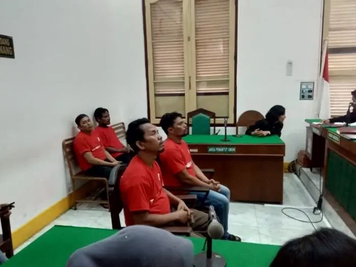 PT Medan Kuatkan Vonis Mati Empat Kurir Sabu 40 Kg