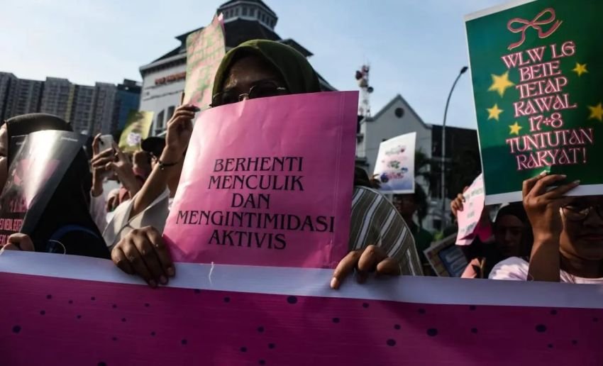 Unjuk Rasa Besar-Besaran di Titik Nol Medan, Massa Tuntut Pemerintah Penuhi 17+8 Tuntutan