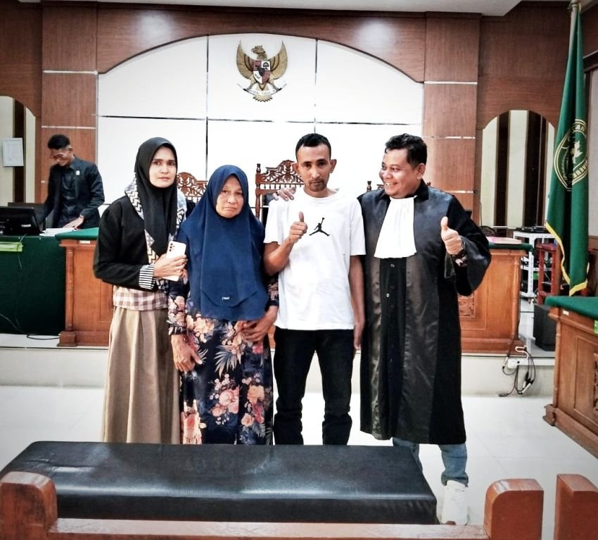 Bebas Usai Ditahan 4 Bulan, Terdakwa Kasus "Curi Motor Milik Sendiri" di Bireuen Menang di Meja Hijau