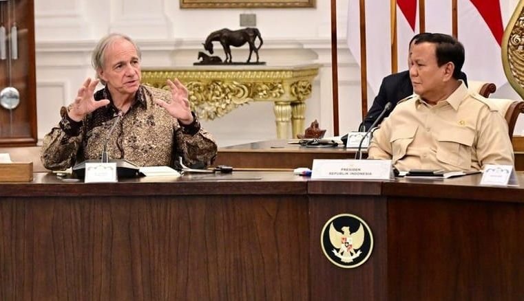 Ray Dalio Temui Presiden Prabowo di Istana, Apa yang Dibahas?
