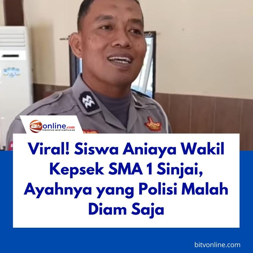 Viral! Siswa Aniaya Wakil Kepsek SMA 1 Sinjai, Ayahnya yang Polisi Malah Diam Saja