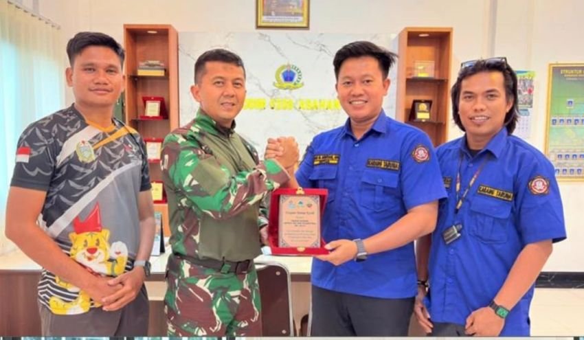 Ketua Karang Taruna Batu Bara Ali Nafiah Bastian Apresiasi Dukungan Dandim 0208 Asahan untuk Pemuda