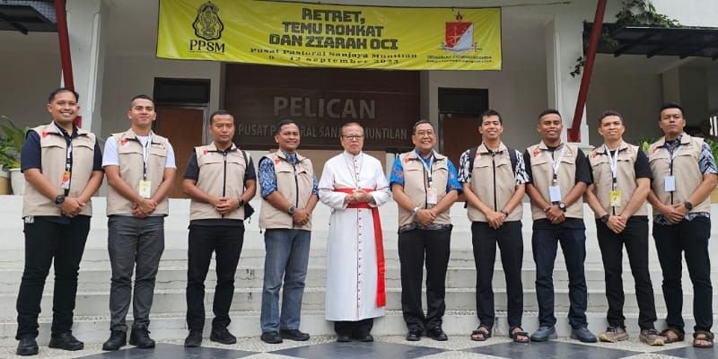 Kardinal Suharyo Dampingi Retret Umat TNI-Polri, Jadi Sumber Inspirasi dan Teladan Iman