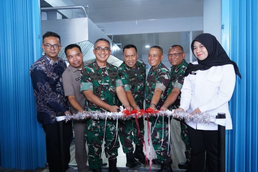 Pangdam Iskandar Muda Resmikan Usaha Dapur Umum Program Makan Bergizi Gratis di Banda Aceh