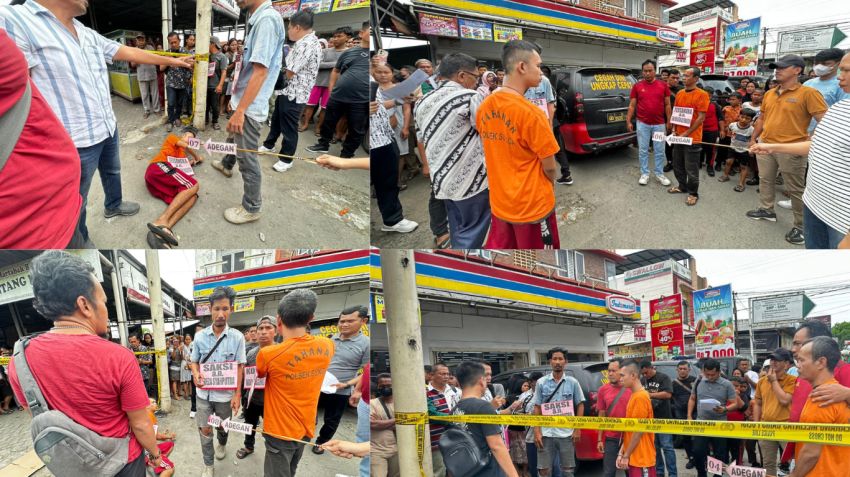 Adegan ke-8 Jadi Kunci! Polsek Sunggal Ungkap Fakta Pembunuhan Berencana Pekerja Panglong