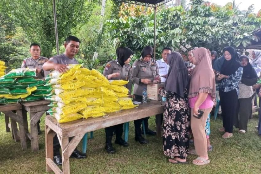 Polda Sumut Salurkan 2.198 Ton Beras Murah, Targetkan Tuntas Akhir 2025