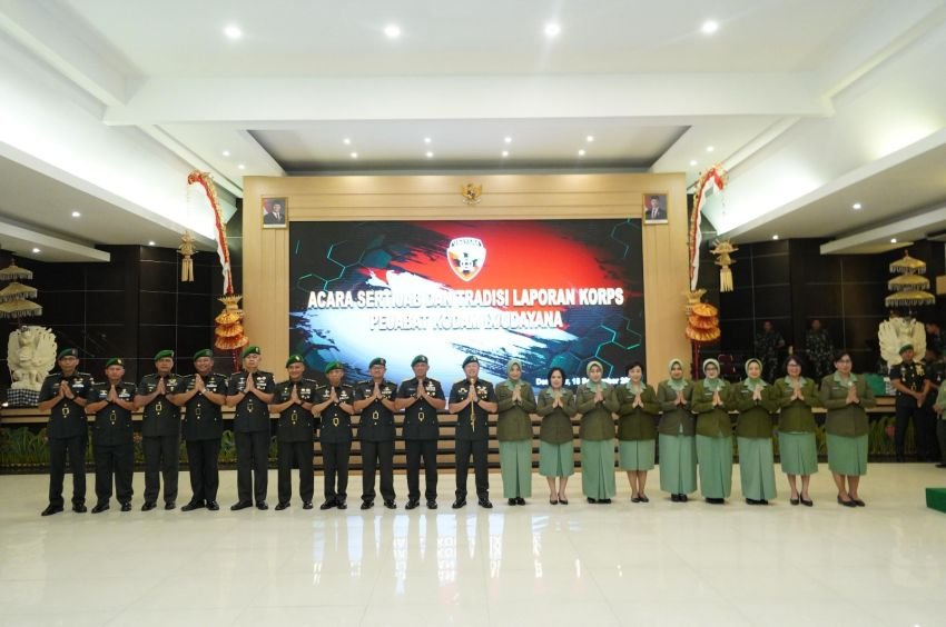 Pangdam IX/Udayana Pimpin Sertijab Pejabat Baru, Dorong Inovasi dan Profesionalisme