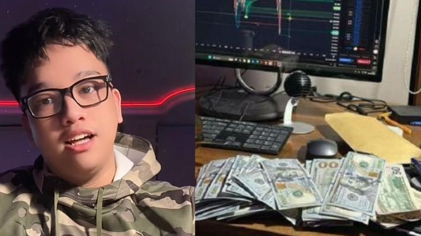 Tak Kapok Viral, Anak Menkeu Purbaya Tunjukkan Meja Kerja Penuh Dolar dan Grafik Kripto