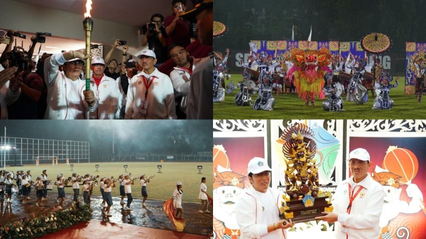 Porprov Bali XVI 2025 Resmi Dibuka, Wagub Dorong Sportivitas dan Perbaikan Sarana Olahraga