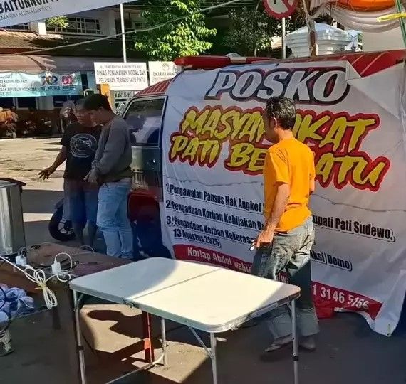 Ribuan Massa Bersiap Longmarch ke DPRD Pati, Desak Pemakzulan Bupati Sudewo