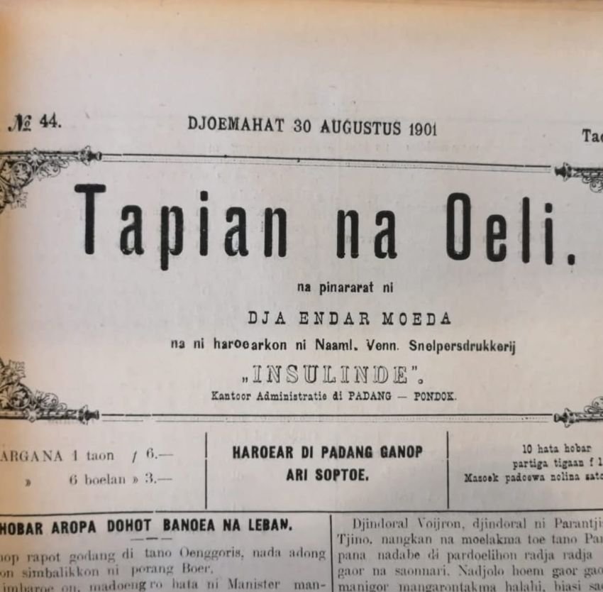 Prof. Ichwan Azhari: Bapak Pers Indonesia Seharusnya Dja Endar Moeda, Bukan Tirto Adhi Soerjo