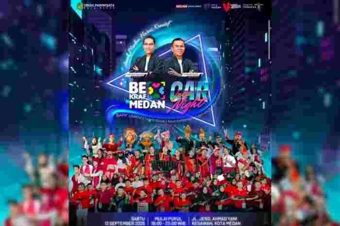 Tak Perlu Bingung Malam Minggu, Warga Medan Bisa Nikmati Car Free Night di Kesawan