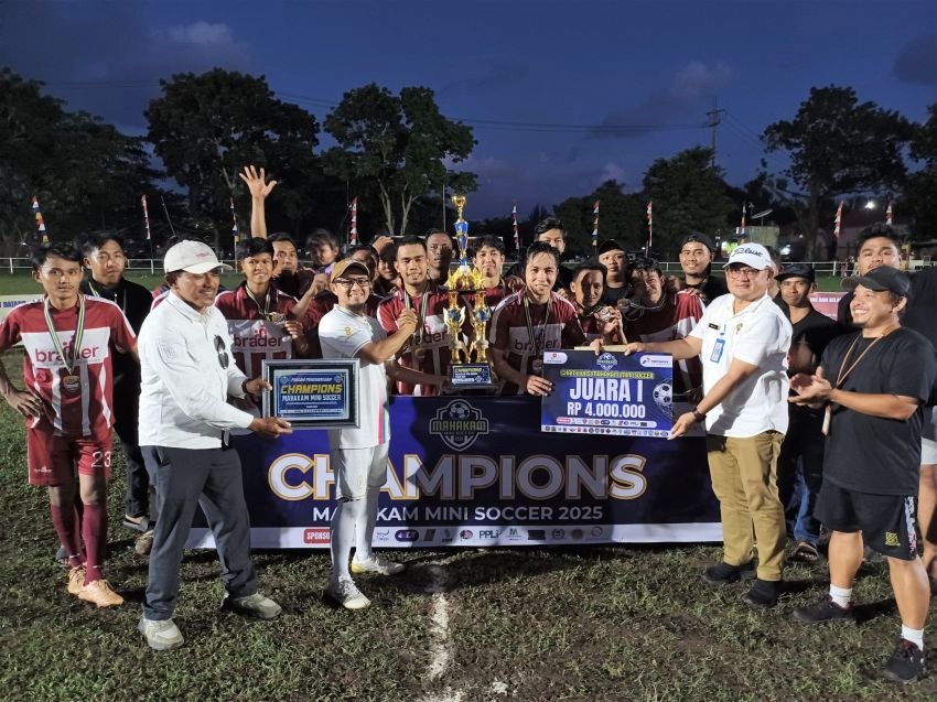 PHM Sukses Gelar Mahakam Mini Soccer 2025, Gaet 500 Penonton di Laga Final