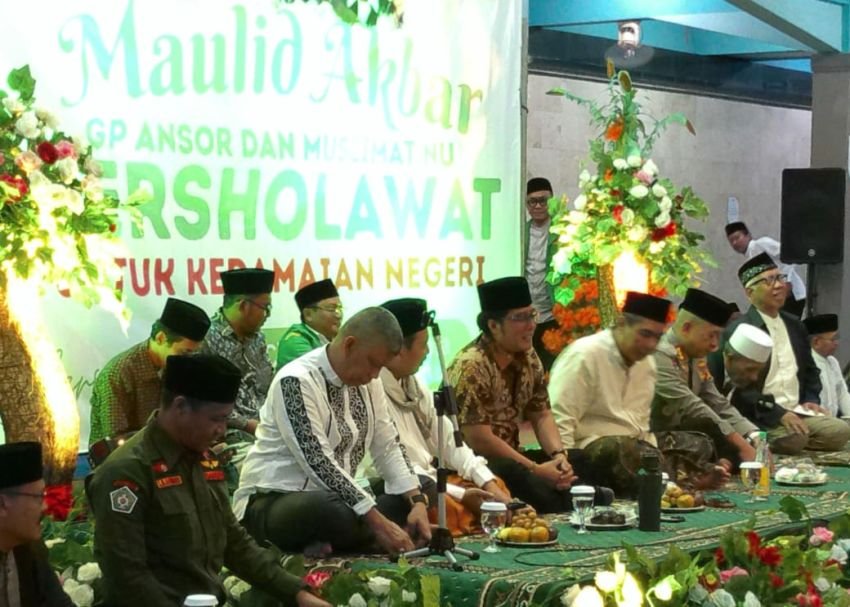 Wagub Bali I Nyoman Giri Prasta Gaungkan Empat Pilar Kebangsaan di Peringatan Maulid Nabi