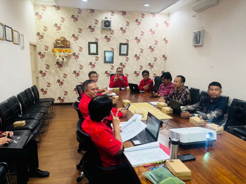 Kantor Pertanahan Kabupaten Tabanan Hadiri Rapat Pembahasan Pendaftaran NOP untuk Tanah Belum Bersertifikat