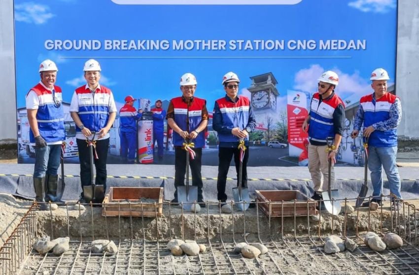 Mother Station CNG Pertama di Medan! Dukung Akses Energi Lebih Murah dan Ramah Lingkungan