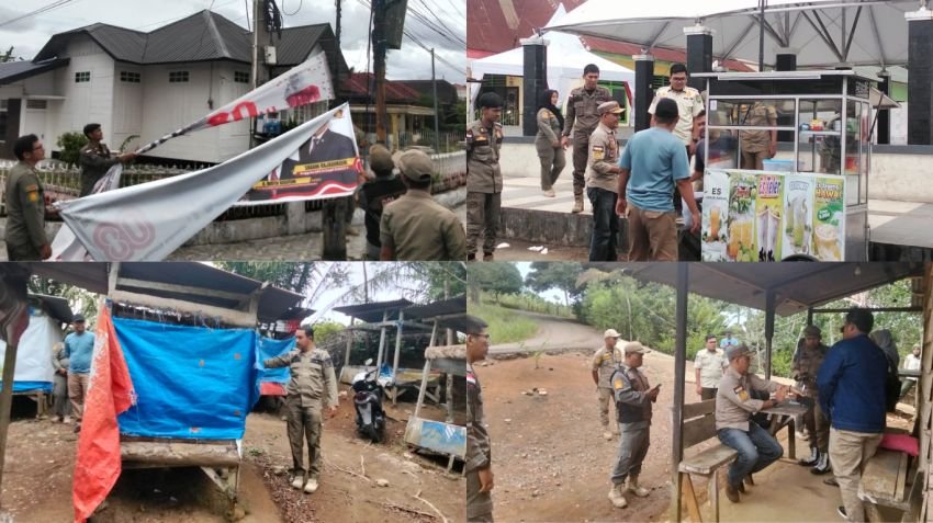 Operasi Penegakan Perda, Satpol PP Padangsidimpuan Sasar PKL, Pondok Wisata, dan Warung Tuak