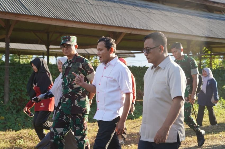 Pangdam IM dan Wagub Aceh Tinjau Peternakan Blang Bintang, Dorong Ketahanan Pangan Terpadu