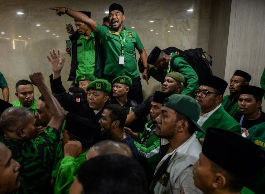Kericuhan Warnai Pembukaan Muktamar ke-10 PPP di Jakarta